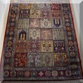 DR08. Qum garden design rug. 